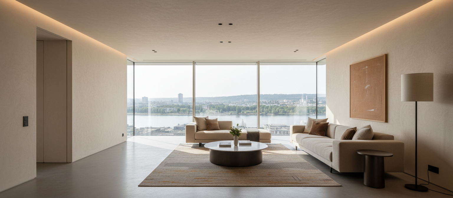 Penthouse am Rheinufer